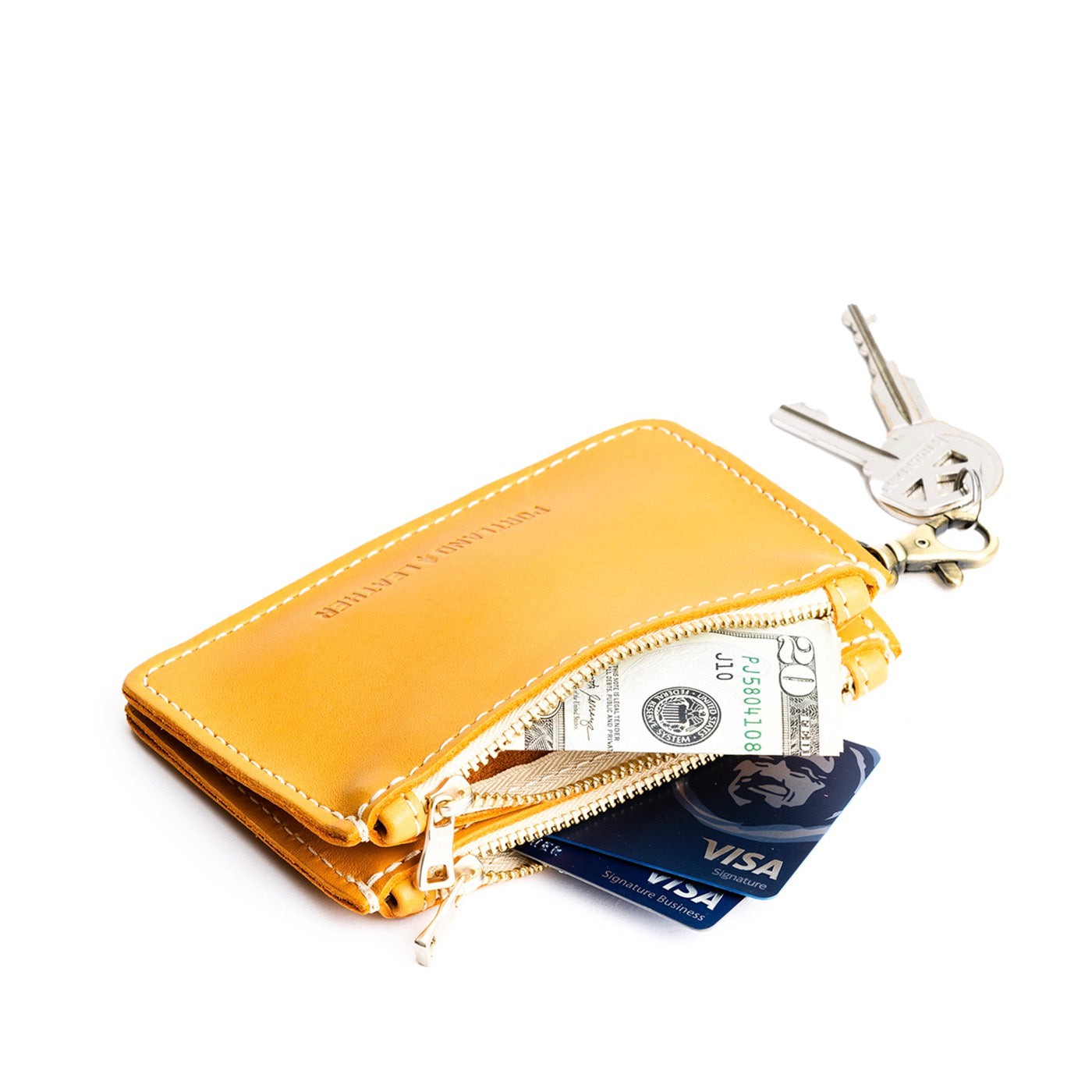 Portland Leather Goods Zip-Zap Duo Wallet