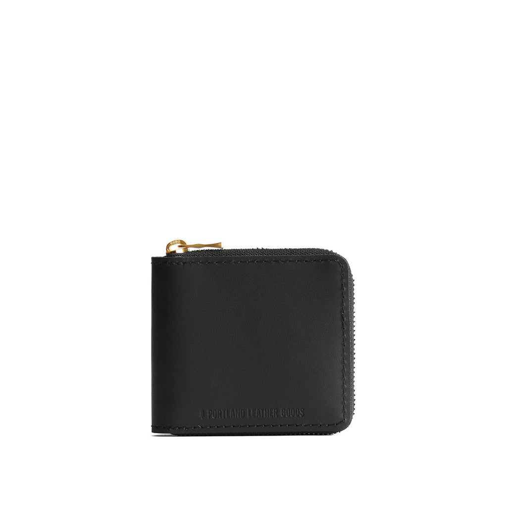 Portland Leather Goods Small Zipper Bifold Wallet
