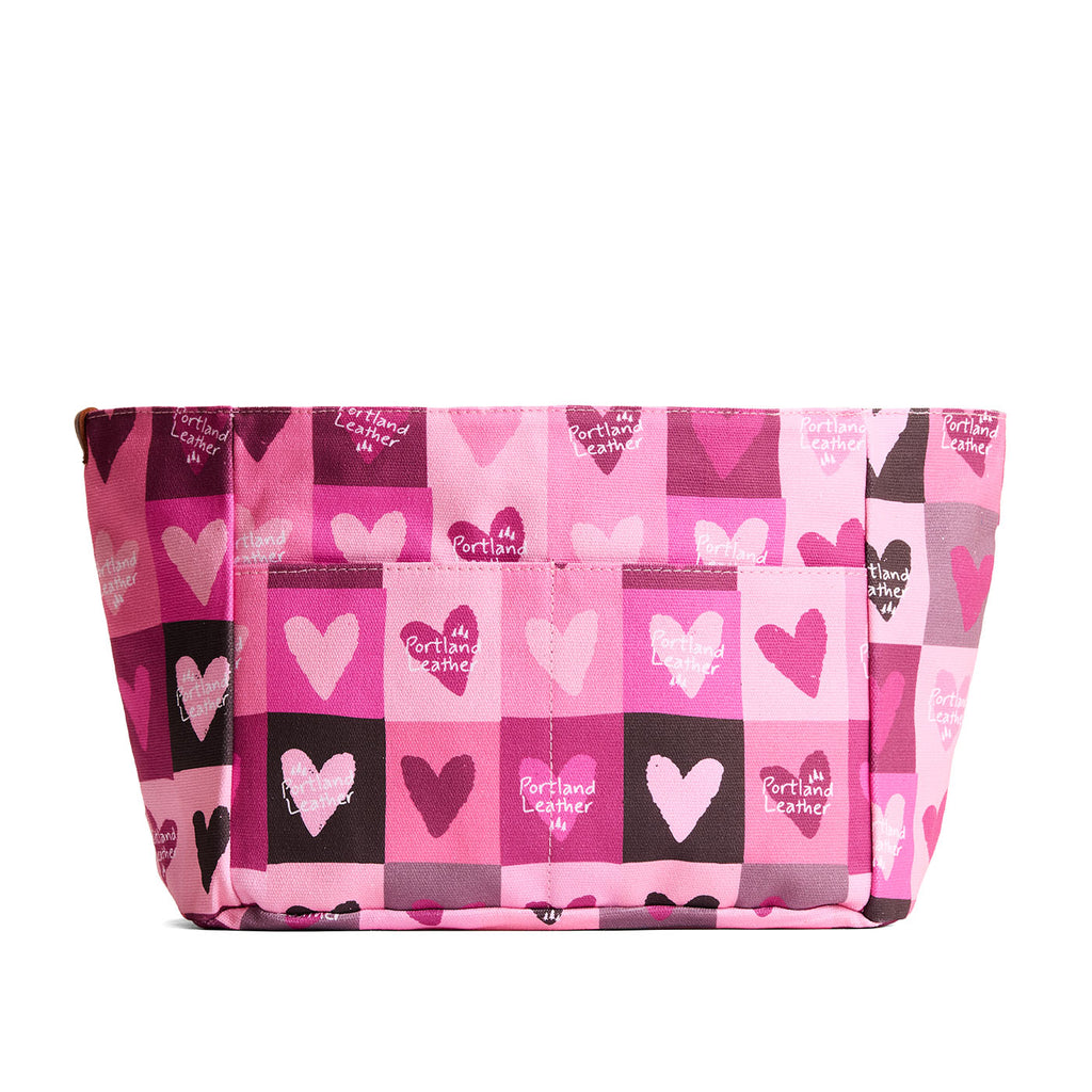 Portland Leather Goods Printed Canvas Purse Organizer