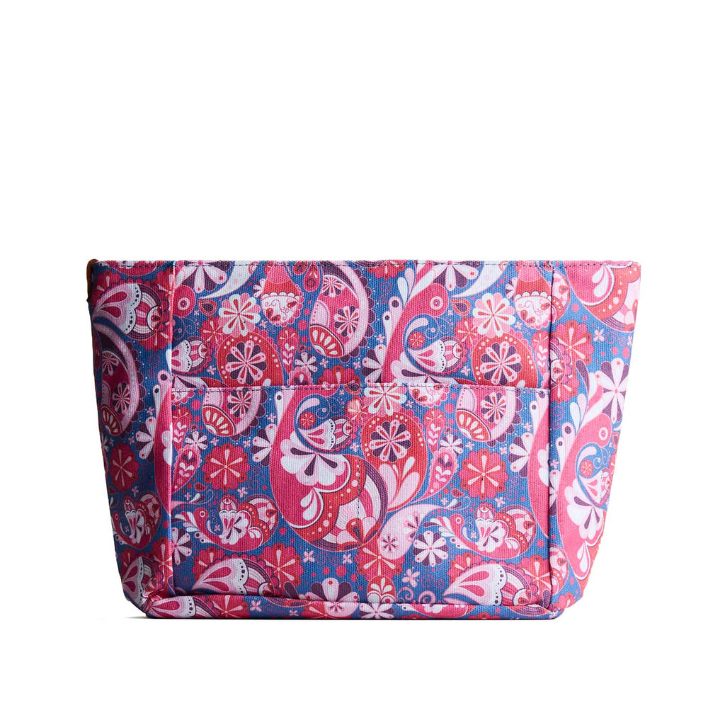 Portland Leather Goods Printed Canvas Purse Organizer